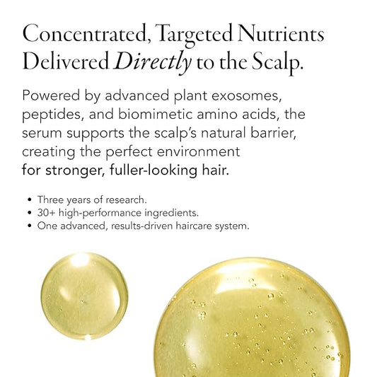 Caldera + Lab The Hair Serum | Men’s Thickening Serum for Thinning & Receding Hair, Supports Fuller & Stronger-Looking Hair, Dermatologically Tested - All Hair Types