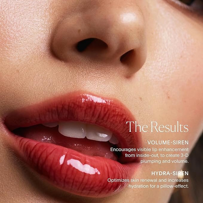 U Beauty The PLASMA Tinted Lip Compound Anti-Wrinkle & Anti-Aging Treatment - Shimmery Plumping Lip Gloss with Hyaluronic Acid, Shea Butter, Salicylic Acid & Peptides to Deeply Hydrate,Cassis - 15 mL