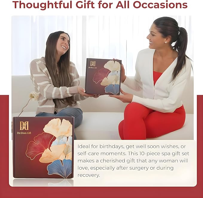 Mothers day gifts for mom - Happy Birthday Gifts for Women Mom Her Friend Sister Wife Grandma - Self Care Gifts Get Well Gifts Unique Relaxing Spa Gift Basket Set for Wife Grandma Daughter