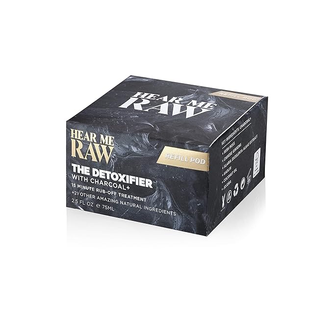 The Detoxifier with Charcoal+, Mask + Scrub, Refill Pod, 2.5 oz