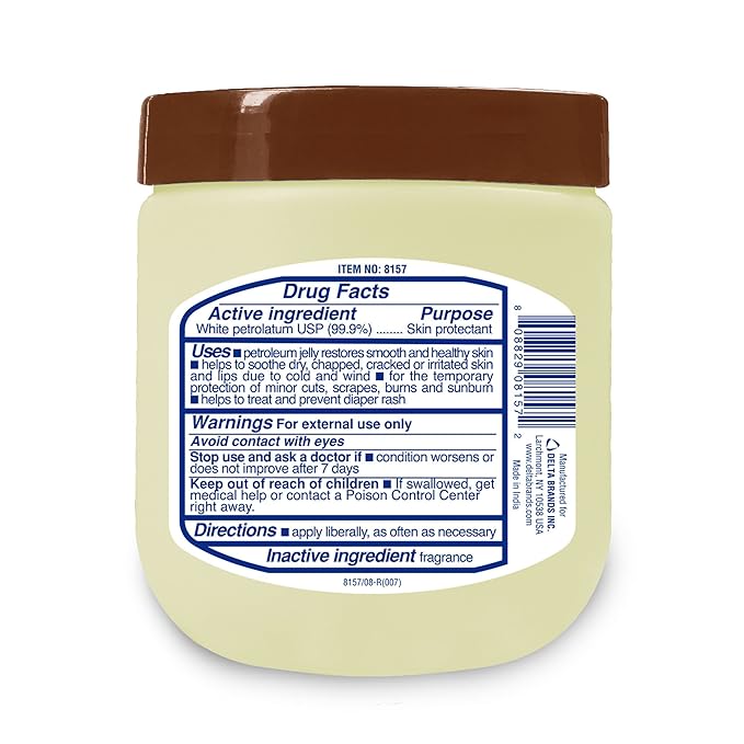Lucky Super Soft Cocoa Butter Petroleum Jelly, 6 Ounce