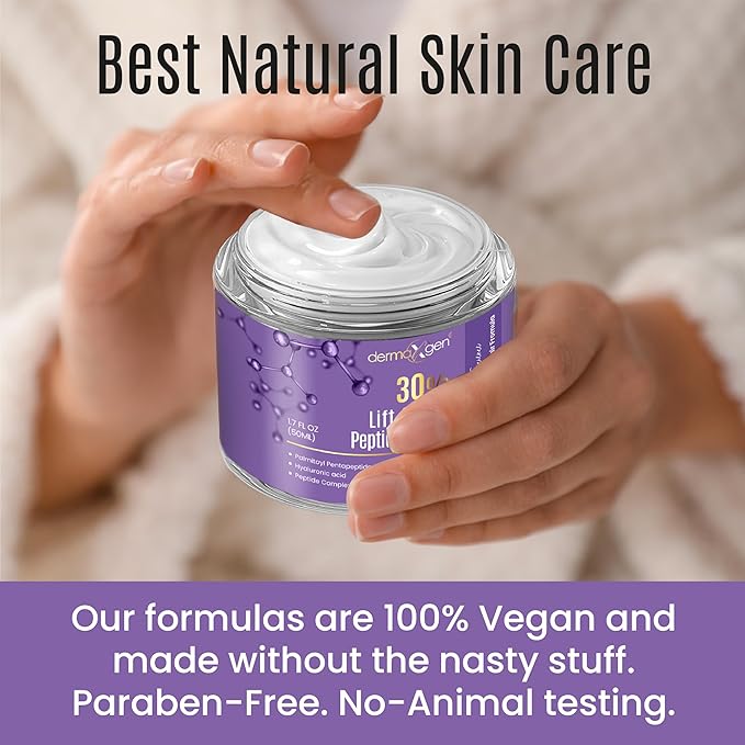 30% Matrixyl 3000 Lift And Firm Elasticity Repair Formula- Pure Organic Powerful Triple Combination Cream/reduce Sun Spots (Peptide Booster Cream)