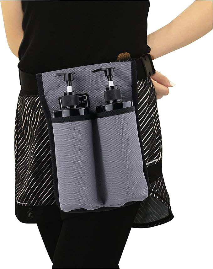 Massage Oil & Lotion Holster - Gray