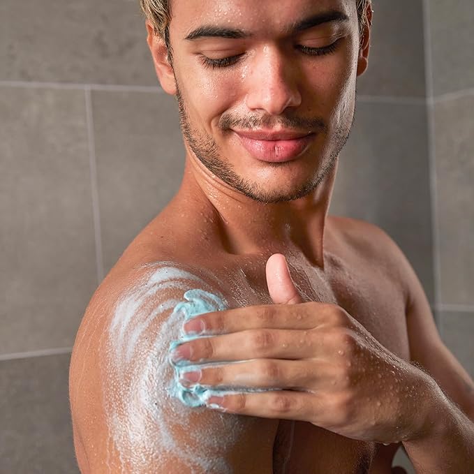 Dove Men+Care Eucalyptus Body and Face Scrub Deeply Exfoliates for Hydrated & Nourished Skin 100% Gentle Cleanser, No Sulfate Cleansers or Parabens