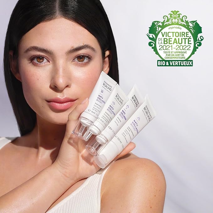 ANNEMARIE BÖRLIND - NATU COLLAGEN Eye Serum - firming, refreshing and radiant eye care, with botanical collagen and plant-based protein, under eye serum, 0.50 Fl. Oz.