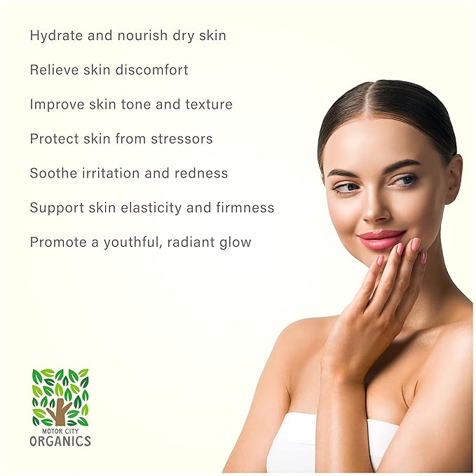 Motor City Organics' Turmeric Citrus Grove. Body Lotion – 10.2 Oz Bottle