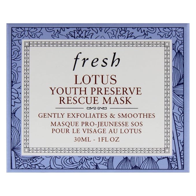Fresh Lotus Youth Preserve Rescue Mask for Women - 1 oz Mask