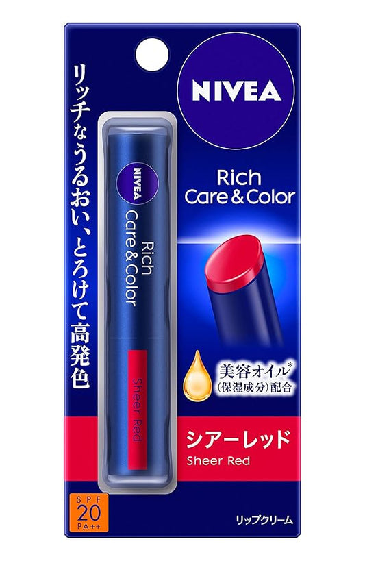 Nivea Ritchikea & Color Lip Sheer Red 2g