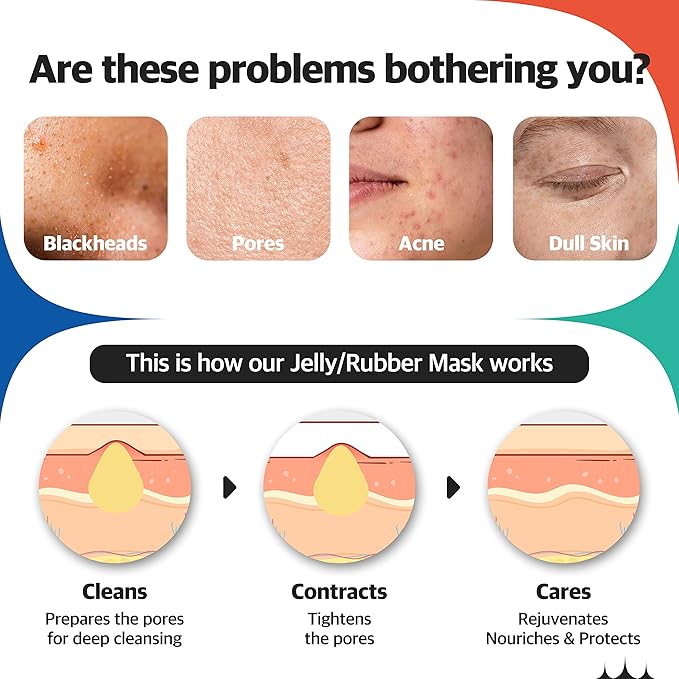 Redness Soothing Modeling Mask Pack - Cooling Peel off Jelly Mask Powder Pack - 2.2 lbs - Face mask skin care for Soothing and Pore Management - Korean Skin Care Set - Modeling pack (Collagen)