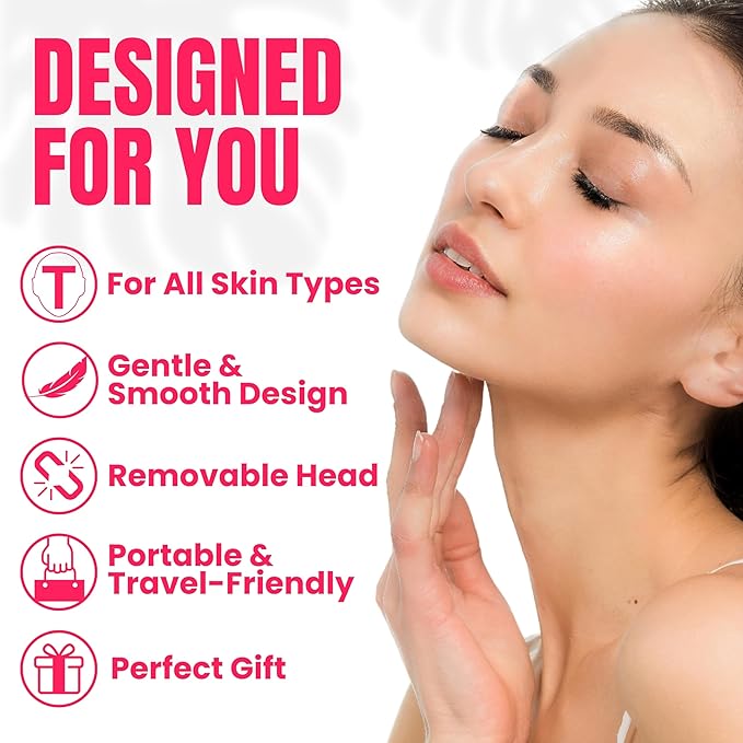 Ice Cube Roller for Face, Eyes & Neck – Silicone Ice Face Roller for Puffiness, Redness, Migraines & Eye Bags – Skin Tightening, Rejuvenation & Cryotherapy Massage Tool for Beauty & Skincare