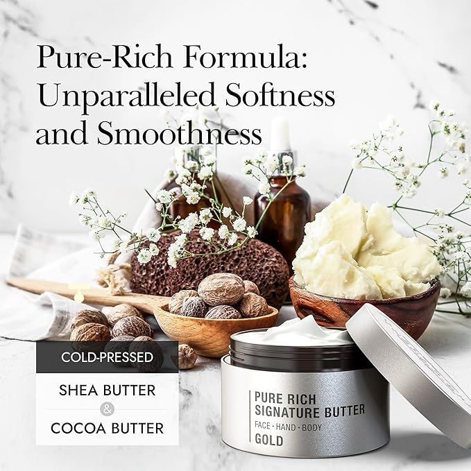 Rejuvenating Body Butter – Revitalizing Body Cream with Shea Butter, Ceramides, Collagen & Vitamin B5 to Smooth & Strengthen Dry, Dull Skin (Vitamin, 7.0 fl oz)