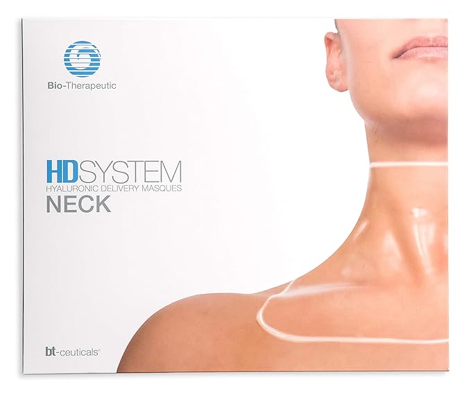 Bio-Therapeutic Hyaluronic Delivery Neck Masque - Firming Neck Masque, Hydrating and Smoothing Fine Lines, Made with Marine Algae, Fragrance Free