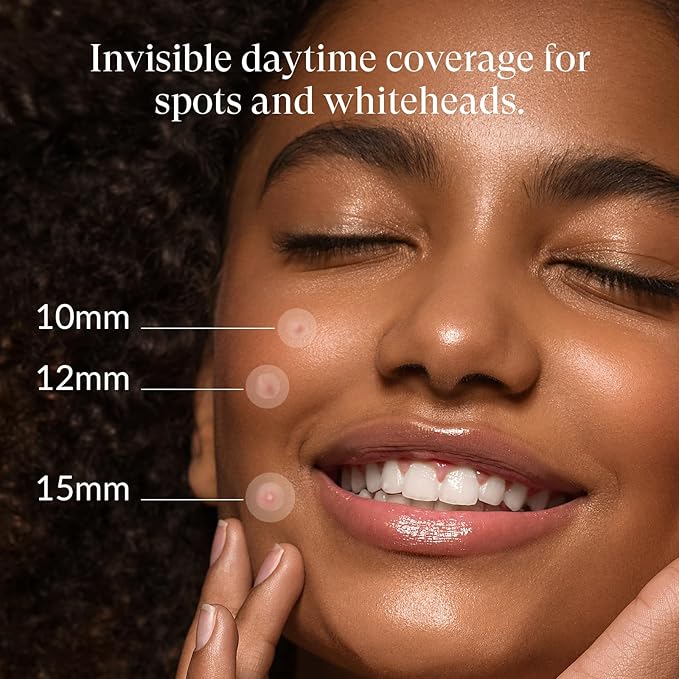 RPELife Hydrocolloid Pimple Patches with Salicylic Acid for Face, Acne Pimple Patch Invisible Spot Cover Treatment for Zits, Blemishes, and Pimples,Absorbing Zit Patch for Clear Skin (36 Count）