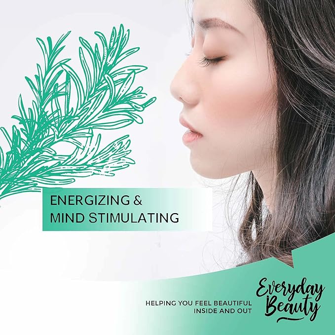 Rosemary Hydrosol - Bulk 32 Fl Oz - Alcohol-Free Vegan All Natural Refreshing for Face, Scalp & Hair - Uplifts, Calming & Soothing for All Skin Types…