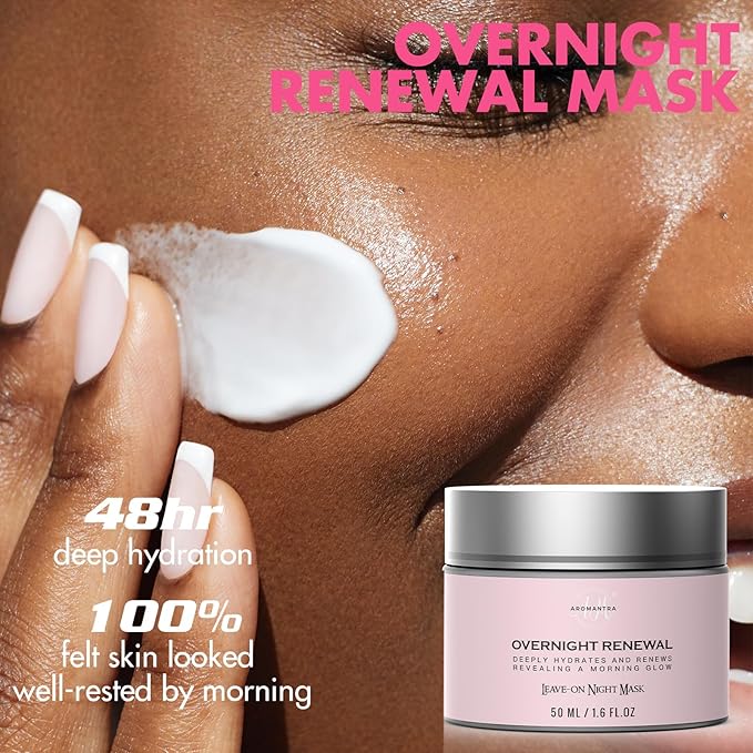 Skin Care Set, AHA+Vitamin C Skincare Routine Kit, 5 in 1 Facial Skin Care Essential for Daily Hydrating w/Cleanser, Toner, Serum, Moisturizer, and Mask, Gifts For Women and Teenage Girls