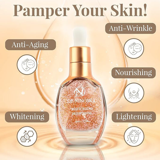 Strawberry Serum with Gold Flakes Essence