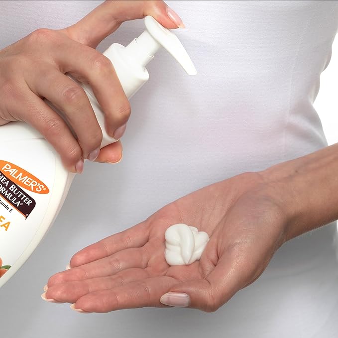 Palmer's Shea Formula Raw Shea Body Lotion, Pump Bottle, 13.5 Ounces