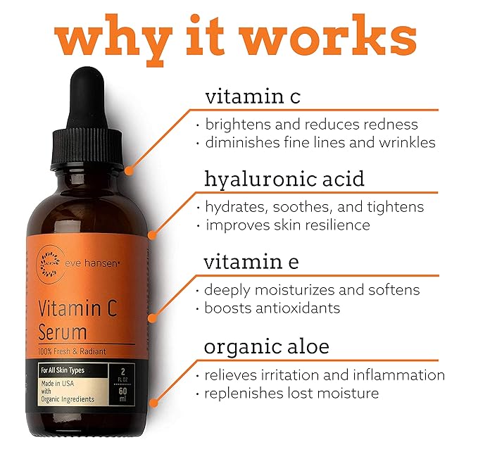 Eve Hansen Vitamin C Eye Gel and Facial Serum