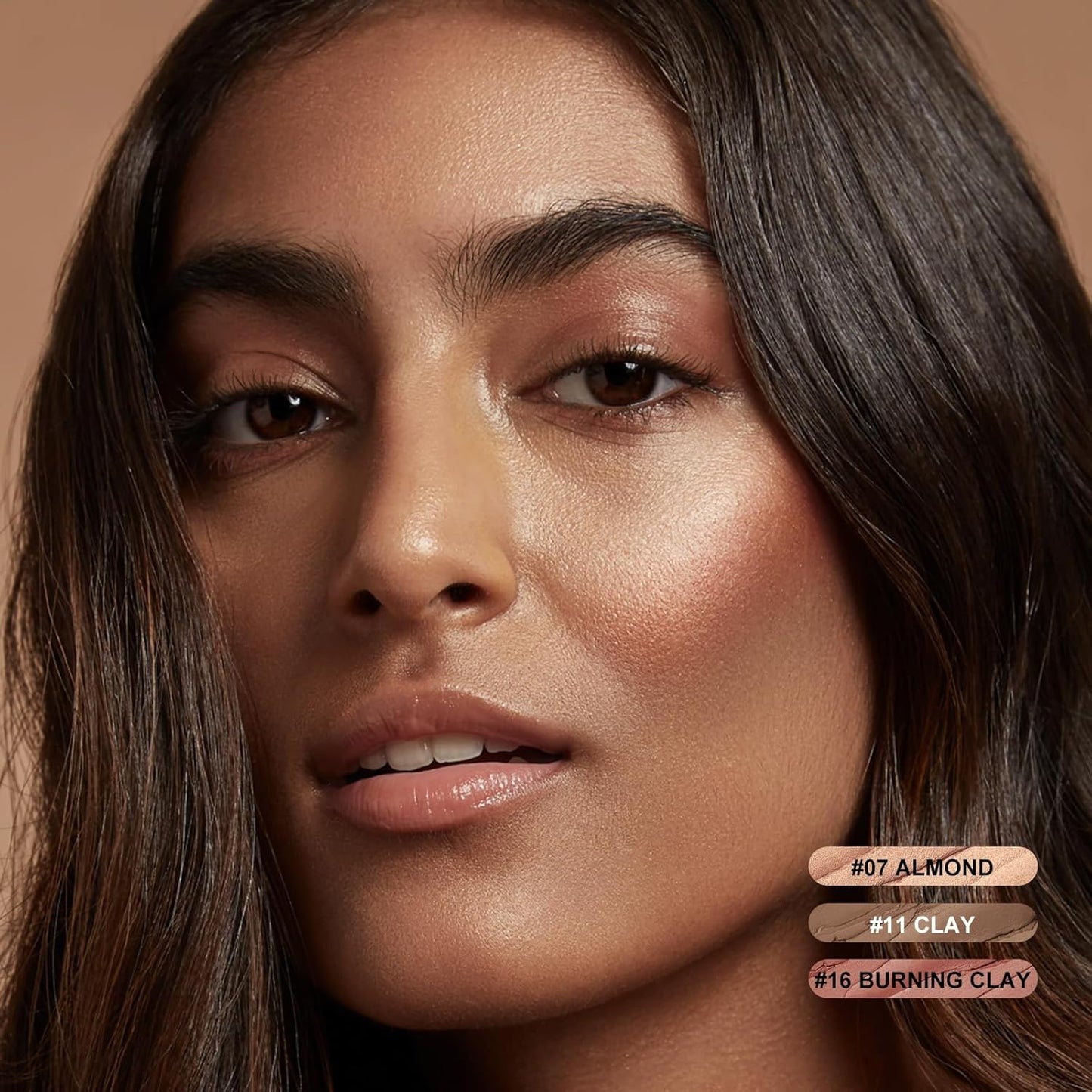 FOCALLURE 3 Pcs Cream Contour Sticks,Shades with Highlighter & Bronzer & Blush,Non-greasy Long-wear Face Contouring Pen,Easy to Sculpt the Face and Create a Lightweight Finishing Makeup,MEDIUM