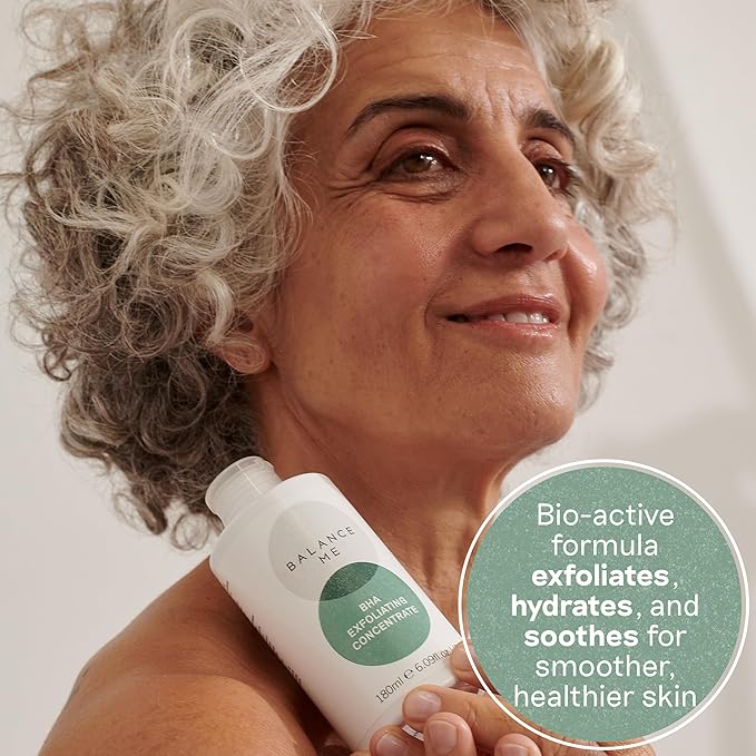 Balance Me BHA Exfoliating Concentrate, 7 fl oz, Chemical Toner and Face Exfoliant with Salicylic Acid