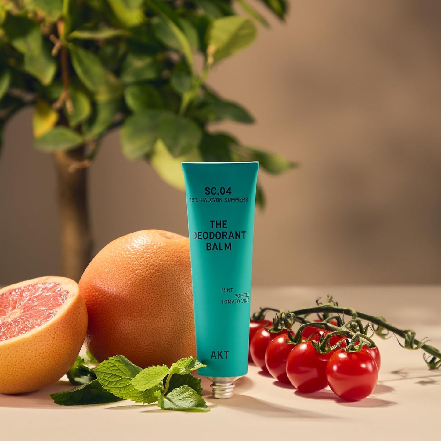 AKT Deodorant Balm 1.7 Fl Oz, Natural Deodorant for Men and Women, Award-Winning, Multi-use, Cream Deo Without Aluminum, Sc.04 Halcyon Summers, Plastic Free, All Genders