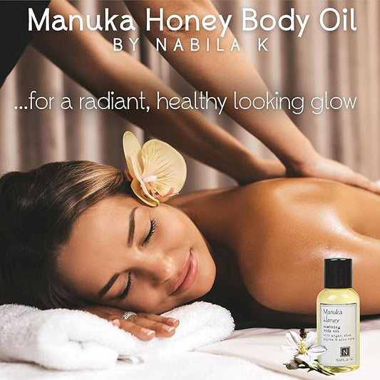 Nicotiana (Tobacco Flower Scent) Body Oil, Travel Size 2.4 oz Moisturize & Nourish with Argan & Coconut Oil - Vitamin C Enriched - Naturally Derived, Vegan-Friendly