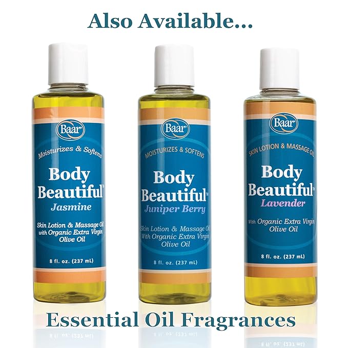 Body Beautiful Massage Oil 8 Oz