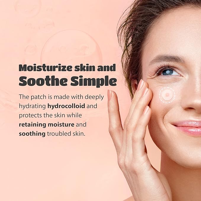 lattcare Pimple Care Patches | Hydrocolloid Acne Patches | Acne Spot Treatment for Blemishes and Zit | Vegan, Cruelty Free Patches | Two Sizes 12mm & 9mm (64 Count)