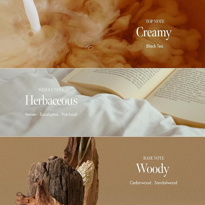 Black Tea Vegan Hair Mask – Nourishing Scalp Treatment, Strengthens Scalp Barrier with Amino Acids, Woody Scent, Paraben & Sulfate Free (5.07 fl. oz)