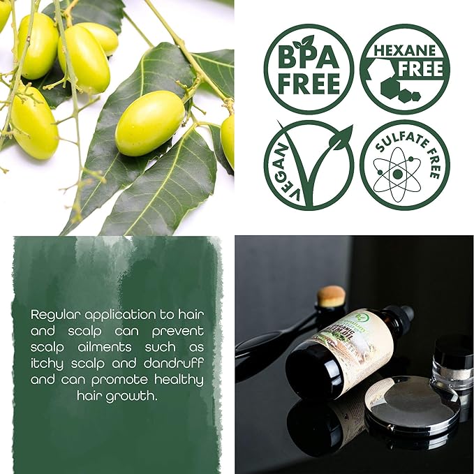 Organic Neem Oil for Skin Neem Oil for Hair Need Oil 100% Pure Cold Pressed Neem Oil for Essential Oil Mixing Neem Oil for Plants Neem Cake Massage Oil Neem Oil Spray for Indoor Plants 4oz