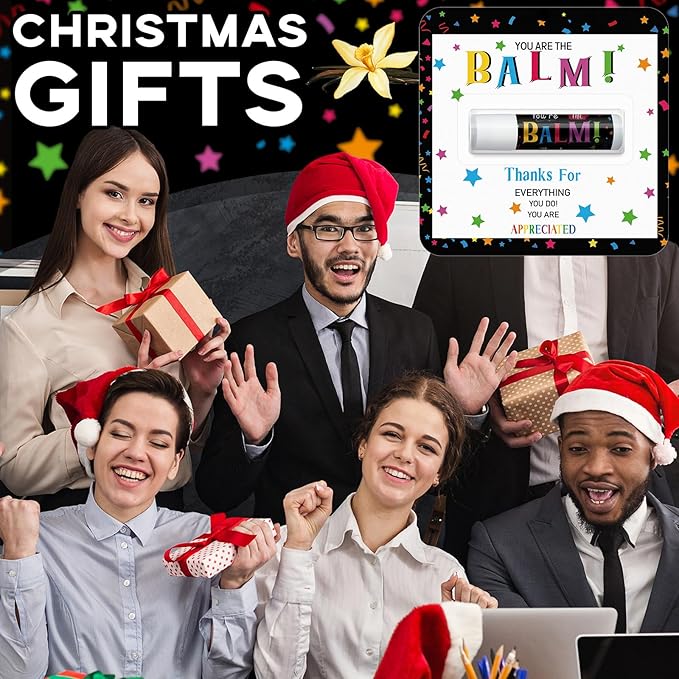 15 Pack Teacher Appreciation Gifts Bulk Lip Balms Employee Staff Team Thank You Gifts Nurse Volunteers Pastor Appreciation Party Gifts Favors for Women Men Coworkers Club You're the Balm