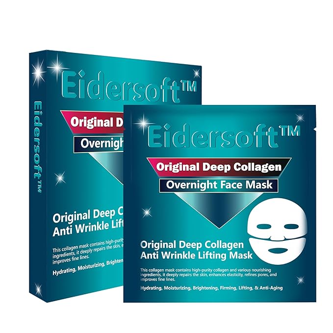 Original Deep Collagen Anti-Wrinkle Lifting Face Mask - Hydrating & Moisturizing Overnight Mask with Retinol, Niacinamide, Hyaluronic Acid - Skin Repair & Firmness - Fine Lines & Wrinkles Treatment