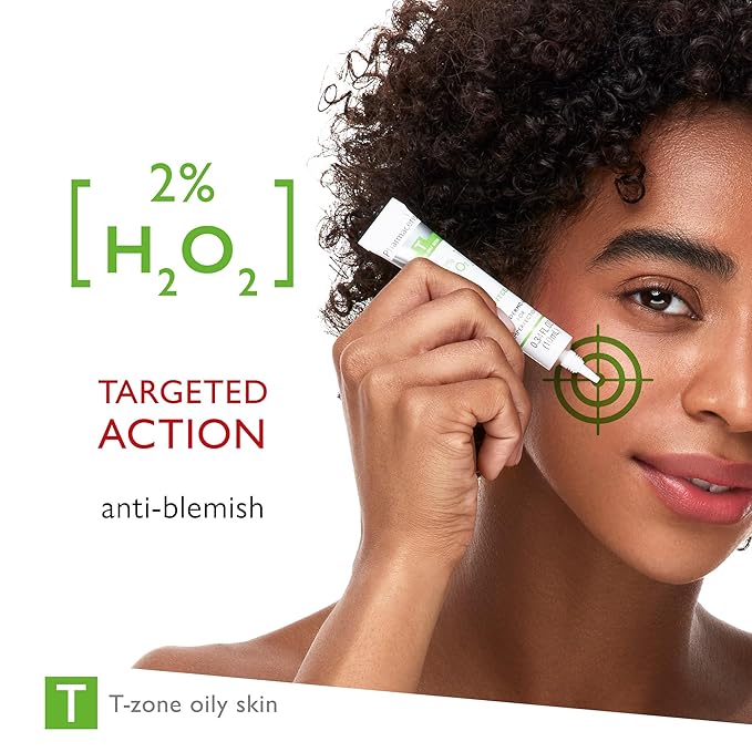 POINTGEL Spot Dermo-Gel For Imperfections with 2% Hydroperoxide, Salicylic Acid & D-Panthenol, Breakout Spot Gel, For Oily & Combination Skin, 0.34 fl oz