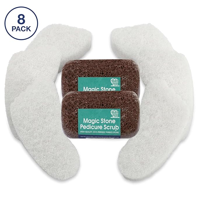 HartFelt Foot Care and Brilliant Oral Care Bundle with Face Scrub, Adult Soft Toothbrush and Toothpaste…