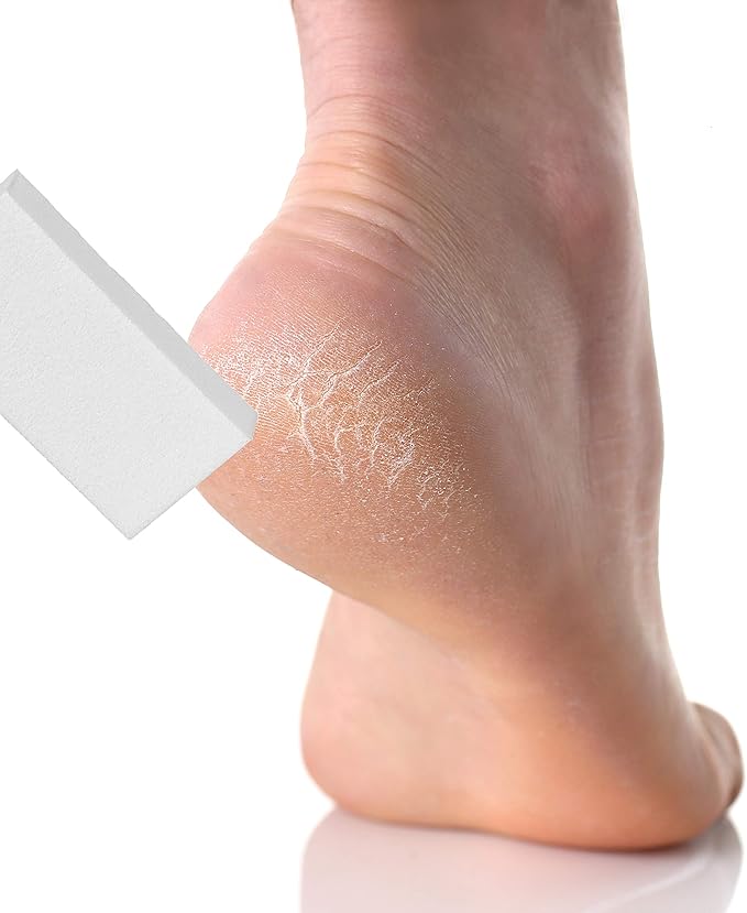 The #1 Liquid Skin Protectant for Cracked Heels, Cracked Feet Treatment, Liquid Bandage, Must-Have Foot Care for Cracked Feet, Calluses, Blisters, Foot Repair, Applicator and Buffer, 1Pk