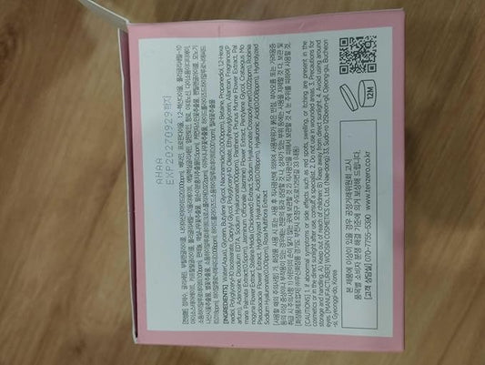 TENZERO Pink Hyaluronic Acid Niacinamide Serum Heart Pad 50ea, Hydrating & Brightening Glowing Face Toner Pads, Korean Facial Radiance Pads, Dry Skin, 150g