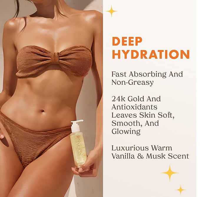 Kopari Jumbo Body Butter and Golden Aura Body Oil Bundle