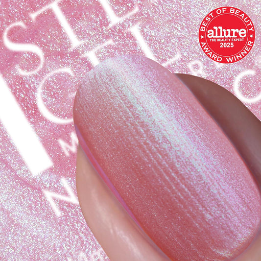 Nails Inc It's Topless Gel-Like Nail Polish, 4-in-1 Base Coat, Treatment, Color, Top Coat, Long Lasting, Strong, Chip Free, Glossy Salon Quality Manicure, Air Dry Nail Polish, Addison, 0.47 Fl Oz