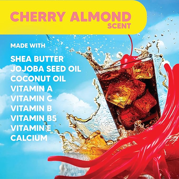 Onyx Professional Hard as Hoof Nail Strengthening Cream, Cherry Almond Scent - Nail Growth & Conditioning Cuticle Cream Stops Splits, Chips, Cracks & Strengthens Nails, 1 oz