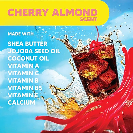 Onyx Professional Hard as Hoof Nail Strengthening Cream, Cherry Almond Scent - Nail Growth & Conditioning Cuticle Cream Stops Splits, Chips, Cracks & Strengthens Nails, 1 oz