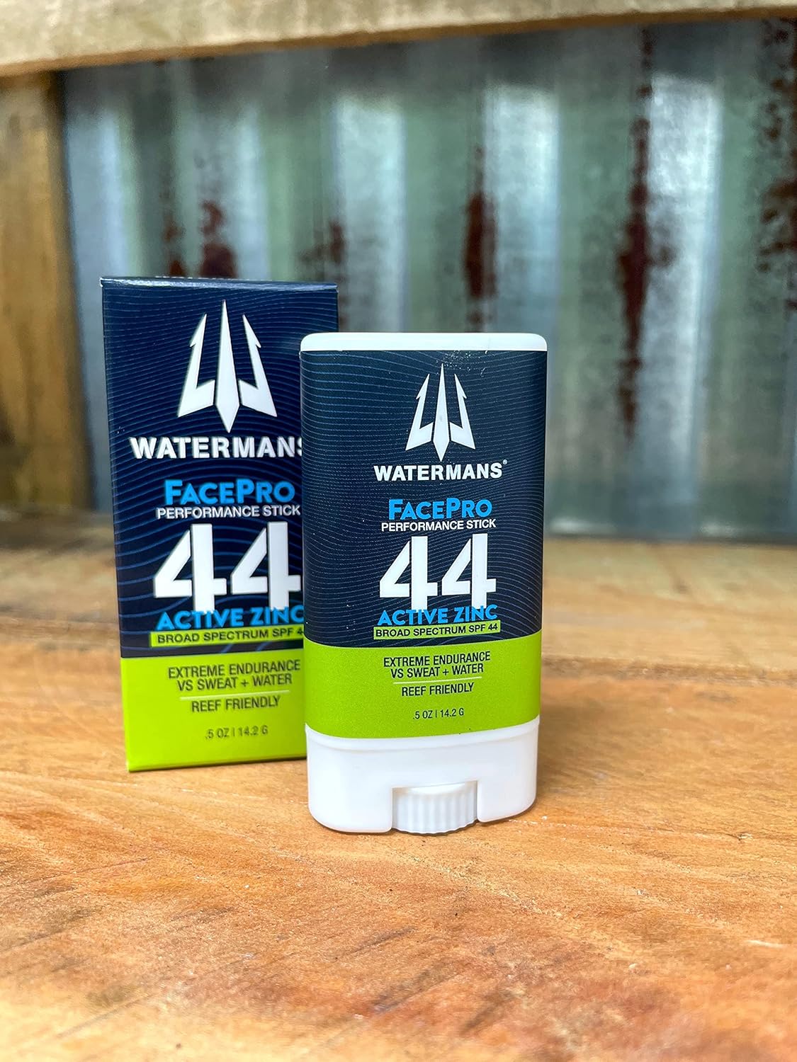 Watermans FacePro SPF 44 Sunscreen Stick - Zinc Oxide Mineral Sunscreen, Reef Safe, Broad Spectrum