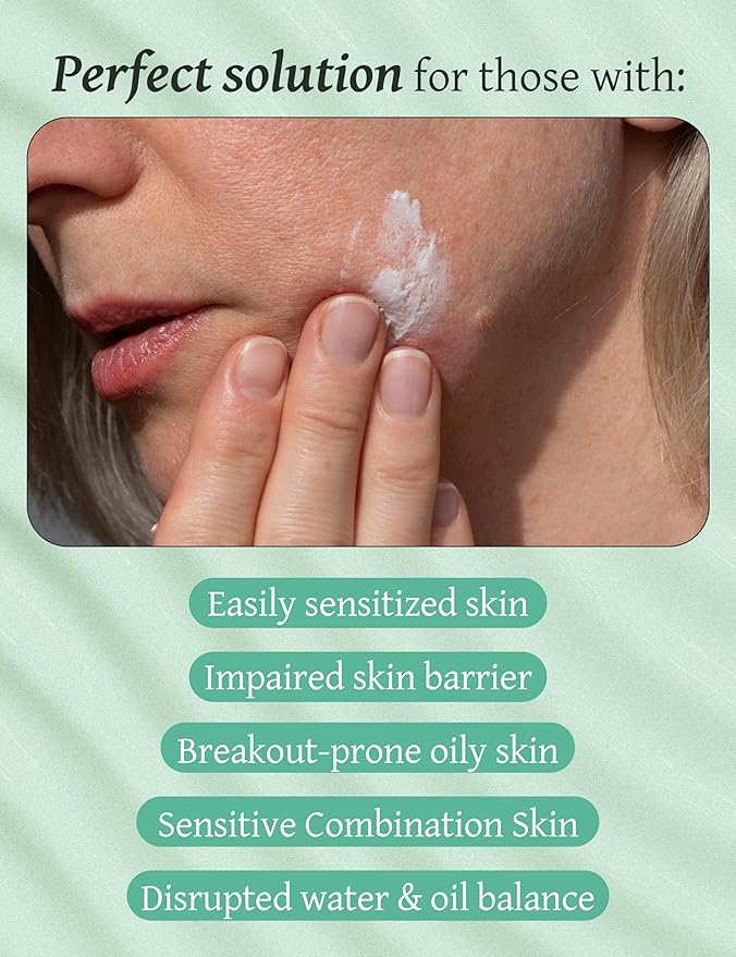 Tea Tree Derma Balancing Face Lotion | Daily Moisturizing Lotion Face Cream | Hydrating Face Moisturizer w/Cica & Hyaluronic Acid | Tea Tree Lotion for Extremely Dry Skin 1.79 fl oz