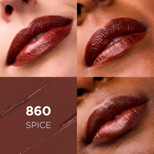 L'Oreal Paris Makeup Colour Riche Original Creamy, Hydrating Satin Lipstick, 860 Spice,1 Count