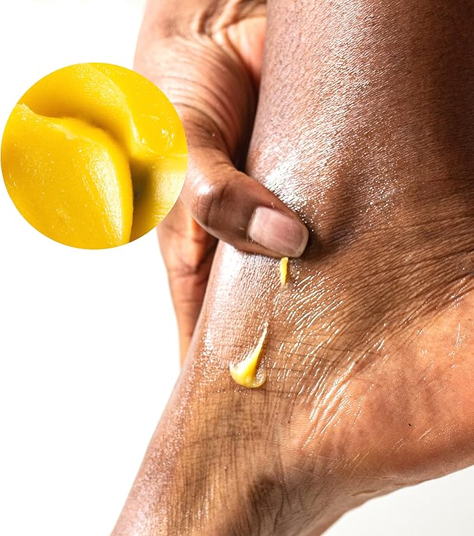 Bare August Foot Cream, Foot Scrub Exfoliator & Heel Socks Bundle