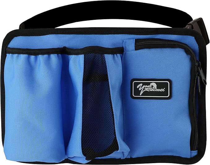 Massage Bottle Bag Massage Therapist Holster Massage Lotion Holster Massage Oil Holster（YR-3KD-Blue）