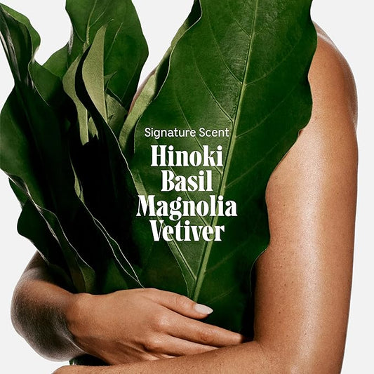 Nécessaire The Body Lotion with Pump. Hinoki. Multi-Peptide Firming Lotion to Moisturize, Firm, Strengthen. 2.5% Niacinamide, Vitamin C/E + Omega 6/9. 450ml / 15.2 fl oz