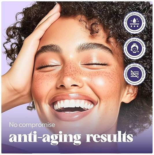 Bakuchiol Retinol Serum Alternative - Dream Moon Anti Aging Serum with Hyaluronic Acid, Schisandra, Peptides & Jojoba, Reduces Fine Lines & Wrinkles, Hydrating Face Moisturizer, All Skin Types, 1 oz