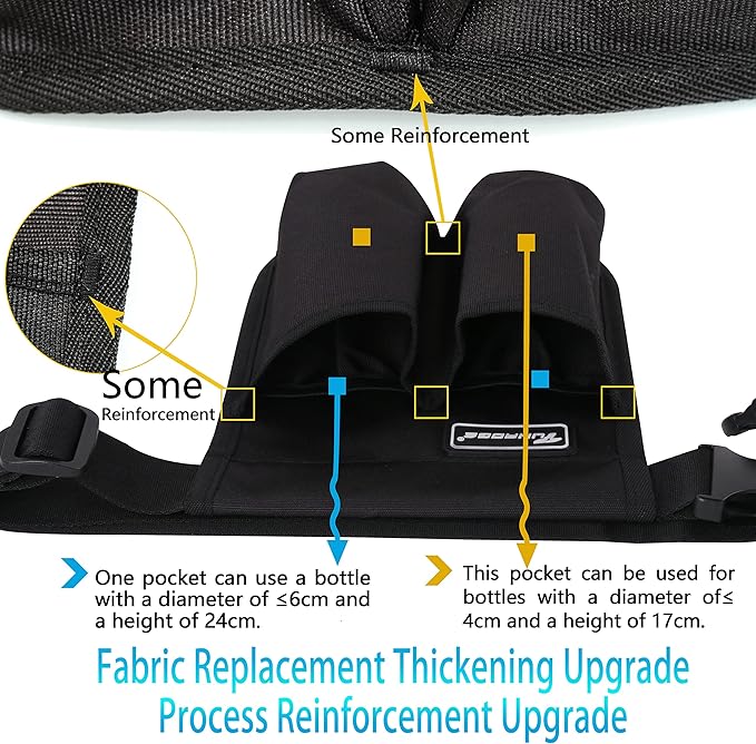 Massage Oil Holster Massage Bottle Bag Lotion Holster Massage Therapist Massage Oil Holster Massage Lotion …(1kd9D-black)