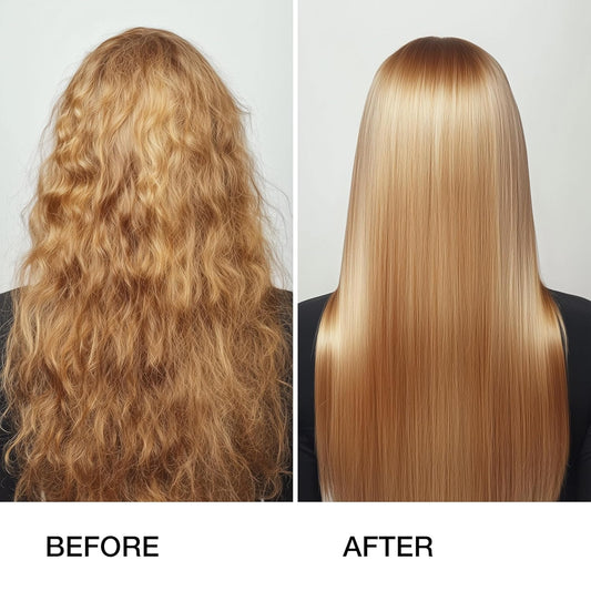 GK HAIR Global Keratin The Best COCO (3.4 Fl Oz/100ml) Smoothing Keratin Hair Treatment - Professional Brazilian Complex Blowout Straightening For Silky Smooth & Frizz Free Hair