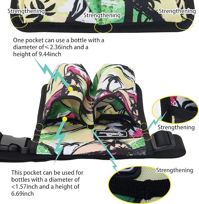 Massage Bottle Bag assage Oil Bag Massage Therapist Holster Massage Lotion Holster Massage Oil Holster (YR-2KD-YeShu